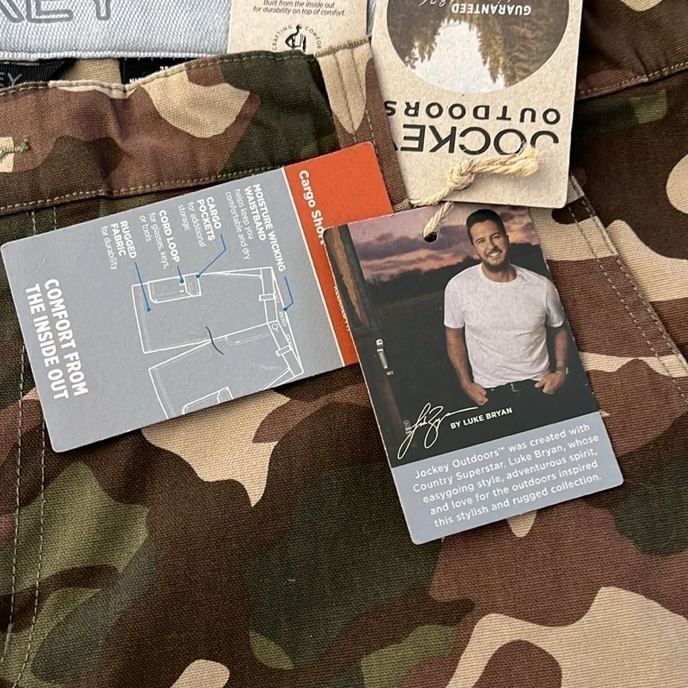Jockey Outdoors Cargo‎ Shorts By Luke Bryan